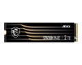 Dysk SSD MSI SPATIUM M482 2TB PCIe 4.0 NVMe M.2 2280 (7300/6400 MB/s) - 1805336