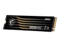 Dysk SSD MSI SPATIUM M482 2TB PCIe 4.0 NVMe M.2 2280 (7300/6400 MB/s) - 1805334
