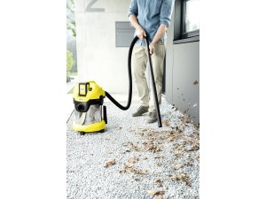 Kärcher 1.629-951.0, Suchy, Czarny, Żółty, 17 L, 2 m, 3.5 cm, 4 koło