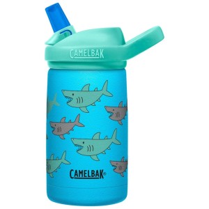 Butelka termiczna dla dzieci CamelBak eddy+ Kids SST Vacuum Insulated 350ml, School of Sharks