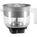 KitchenAid Artisian K400 5KSB1CPA, Słoik, 1 l, Czarny, Przezroczysty, Szkło, Artisan K400, 1 szt. - 1942934
