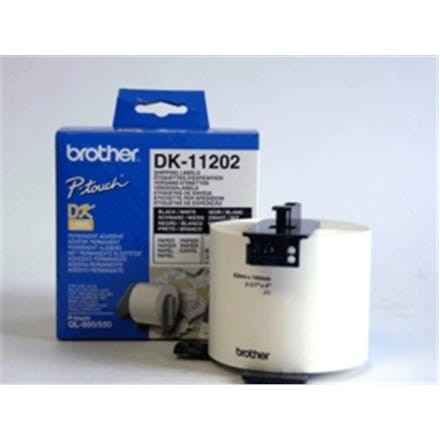 BROTHER DK11202 Etykieta dostawcza Brother 62mm x 100mm 300 szt. - 1943068