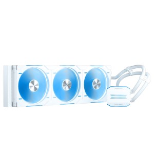 PHANTEKS Glacier One 420D30 DRGB AIO Liquid CPU Cooler - white