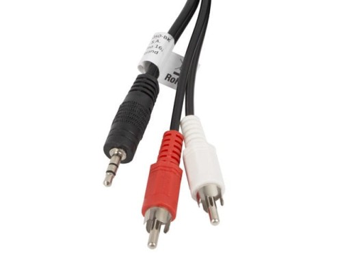 Kabel audio Lanberg stereo minijack - 2x Chinch M/M 5m - 1944872