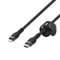 BELKIN KABEL USB-C TO LTG OPLOT SILICONE 1M BLACK - 1532475