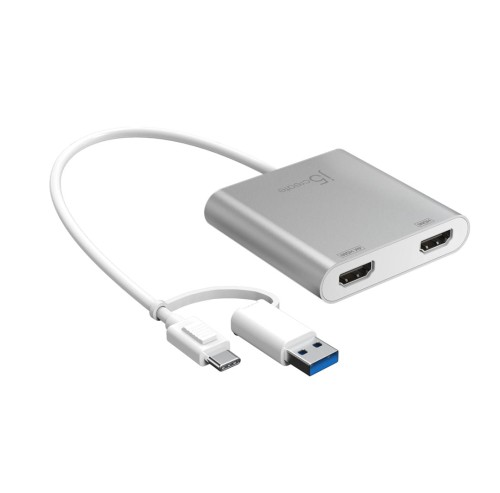 USB-C TO DUAL HDMI/MULTI-MONITOR ADAPTER - 1944787