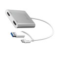 USB-C TO DUAL HDMI/MULTI-MONITOR ADAPTER - 1944780