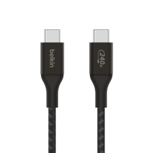 Belkin CAB015bt2MBK kabel USB 2 m USB 2.0 USB C Czarny