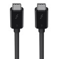 BELKIN THUNDERBOLT3 CABLE/USB-C-/USB-C 0.8M BLACK - 1944920