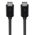 BELKIN THUNDERBOLT3 CABLE/USB-C-/USB-C 0.8M BLACK - 1944917
