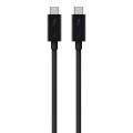 BELKIN THUNDERBOLT3 CABLE/USB-C-/USB-C 0.8M BLACK - 1944918