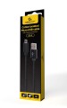 GEMBIRD KABEL USB - MICRO USB W OPLOCIE TEKSTYLNYM, WTYKI W OSŁONIE METALOWEJ 1.8M, ŁADOWANIE/TRANSMISJA DANYCH, CZARNY - 1944931