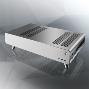 Raijintek Pan Slim Mini-ITX Case - silver