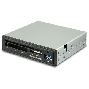AXAGON CRI-S3 Wewnętrzny 5-gniazdowy czytnik kart pamięci - USB 3.0