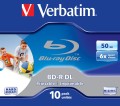 BD-R DL 6X 50GB 10PACK JC/PRINTABLE SURFACE - 1950138