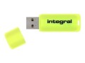 Integral FlashDrive NEON yellow 32GB - 1951593