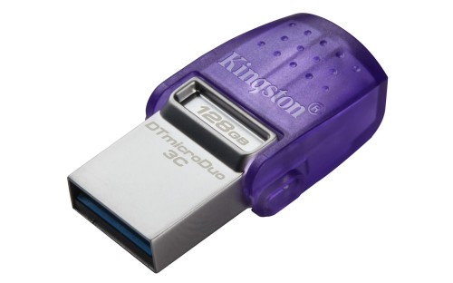 KINGSTON FLASH 128GB USB 3.2 DataTraveler microDuo 3C - 1324756