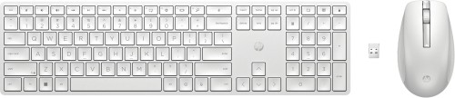 Klawiatura i Mysz HP 650 4R016AA Biały - 1951991