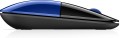 Mysz HP Z3700 Wireless Mouse Blue bezprzewodowa niebieska V0L81AA - 1796219