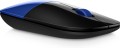 Mysz HP Z3700 Wireless Mouse Blue bezprzewodowa niebieska V0L81AA - 1785741