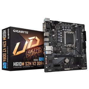 Płyta Gigabyte H610M S2H V2 DDR4 (rev. 1.0) /H610/DDR4/SATA3/M.2/USB3.0/PCIe4.0/s.1700/mATX