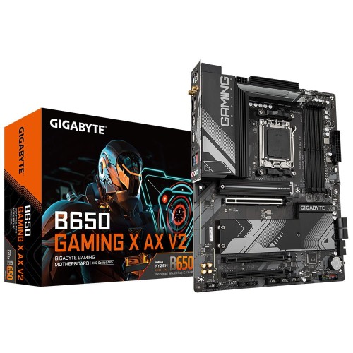 Płyta Gigabyte B650 GAMING X AX V2 /AMD X650/DDR5/SATA3/M.2/PCIe4.0/WiFi/BT/AM5/ATX - 1952724