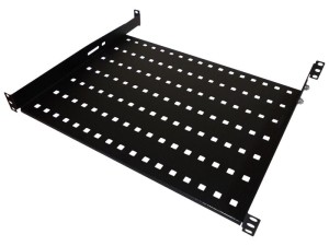 ALANTEC PÓŁKA STAŁA 19" 1U GŁĘB. 650 MM CZARNA