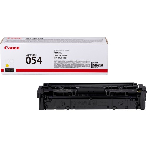 Toner Canon CRG-054Y Yellow - 1955222