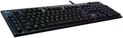 LOGITECH G815 LIGHTSPEED RGB Mechanical Gaming Keyboard – GL Tactile - CARBON - DEU - CENTRAL - 1951942