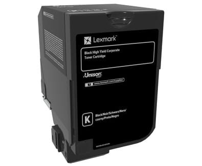 Lexmark 74C2HKE - toner, black (czarny) 20000 stron - 1955337