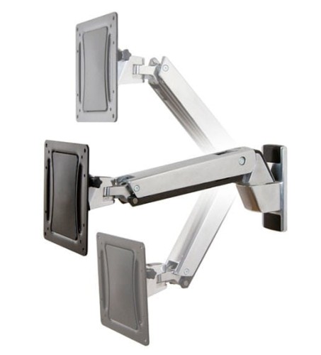 Ergotron INTERACTIVE TV ARM WALLMOUNT/30-55IN 8-18KG MIS-E/F POLISHED - 1955899
