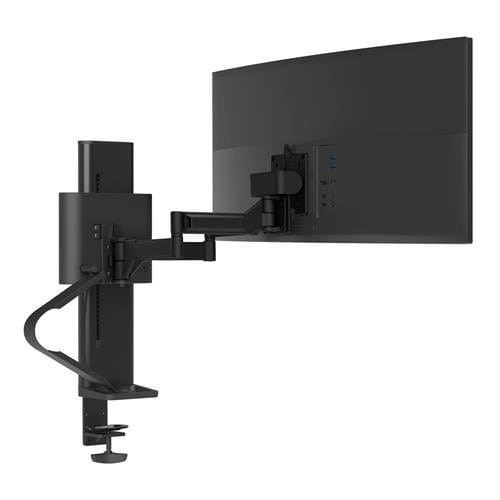 Ergotron TRACE SINGLE MONITOR PANEL/CLAMP MATTE BLACK - 1955962