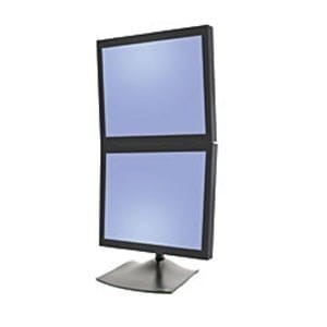 Ergotron DS100 SERIE 2X LCD FREESTAND/BLACK 28IN VERTICAL HIGHT 2 CLAM - 1955983