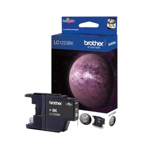 Tusz Brother czarny LC1220BK=LC-1220BK, 300 str. - 1955648