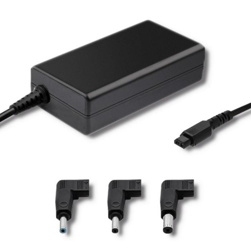 Zasilacz sieciowy Qoltec specjalizowany do HP 65W 3 wtyczki - 807041
