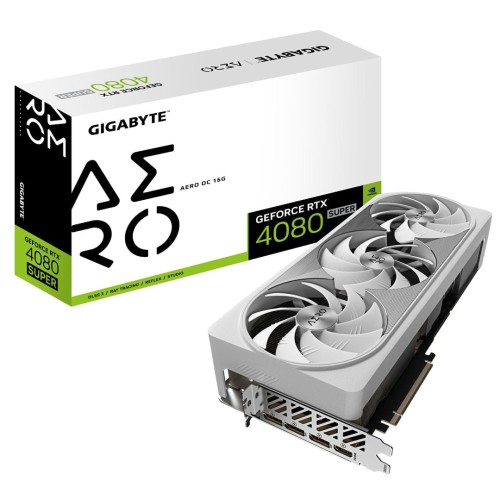 Karta VGA Gigabyte GeForce RTX 4080 Super AERO OC 16GB GDDR6X 256bit HDMI+3xDP PCIe4.0 - 1956273