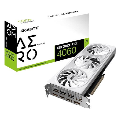 Karta VGA Gigabyte GeForce RTX 4060 AERO OC 8G 8GB GDDR6 128bit 2xHDMI+2xDP PCIe4.0 - 1956282