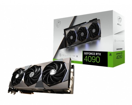 Karta VGA MSI GeForce RTX 4090 SUPRIM X 24G 24GB GDDR6X 384bit HDMI+3xDP PCIe4.0 - 1956304