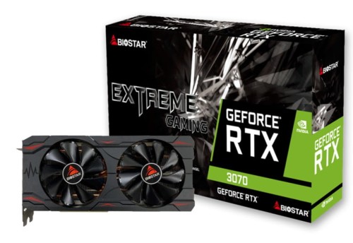 Karta graficzna BIOSTAR RTX 3070 8GB - 1956270