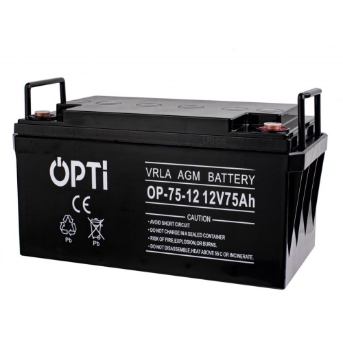 VOLT Akumulator Volt Polska AGM Opti 75Ah - 1956678