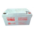 VOLT AKUMULATOR VOLT POLSKA DEEP CYCLE VPRO SOLAR 12V 74Ah VRLA BEZOBSŁUGOWY - 1956683