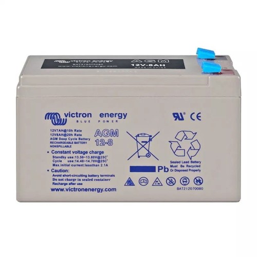 Victron Energy 12V/8Ah AGM Deep Cycle Batt. - 1956694