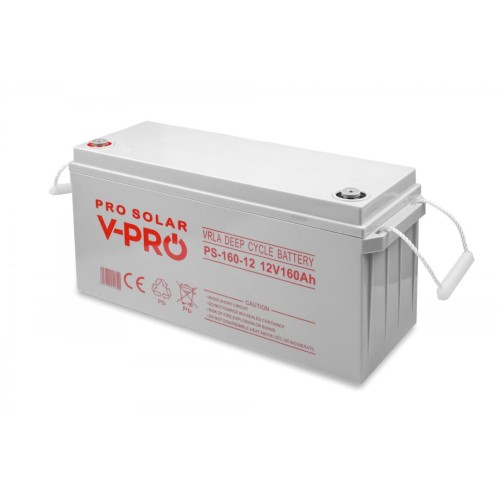 VOLT AKUMULATOR VOLT POLSKA DEEP CYCLE VPRO SOLAR 12V 160Ah VRLA BEZOBSŁUGOWY - 1956697