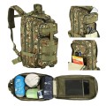 Plecak NILS CAMP DEFENDER CBT7204 zielony moro - 1958133