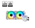 Chłodzenie wodne MSI MAG CORELIQUID 240R V2 WHITE ARGB 2x120mm - 1910379