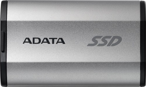 Dysk zewnętrzny SSD ADATA SD810 4TB USB-C 3.2 (2000/2000 MB/s) Srebrny - 1958370