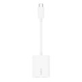 BELKIN ADAPTER DUAL USB-C AUDIO + CHARGE BIAŁY - 1729476