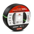 Kabel koncentryczny Maclean MCTV-477 żelowany satelitarny RG6 100m 1.0CU+4.6FPE+AL/P+96*0.12AL+6.8PE - 1959166