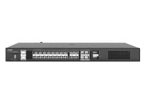Zarządzalny Switch Ruijie | L3 | 20 portów SFP+ 10Gbit + 4 porty SFP28 25Gbit + 4 porty QSFP+ 40Gbit | 2 wentylatory, 2 sloty na zasilacze (brak w zestawie) | Rack