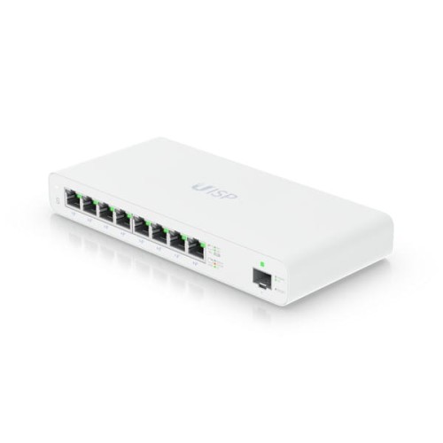 Ubiquiti UISP-S-EU | Switch | MicroPoP, 8x RJ45 1000Mb/s, 1x SFP, 110W - 1912699